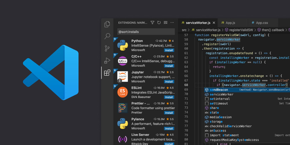 Visual Studio Code programme overview